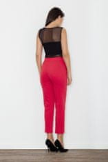 Figl Elegantne ženske hlače Flolydd M552 rdeča L