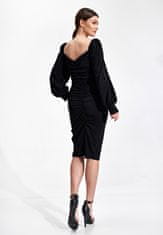 Figl Ženska mini obleka Garamurs M871 črna L