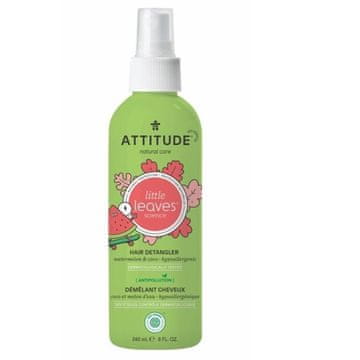 Attitude Sprej za enostavno razčesavanje otroških las Little leaves z vonjem lubenice in kokosa 240 ml