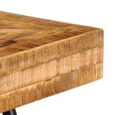 Vidaxl Pisalna miza iz trdnega mangovega lesa 118x50x75 cm