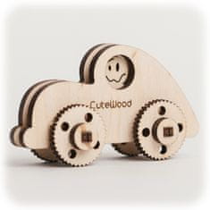 CuteWood Leseni 3D puzzle avto