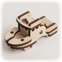 CuteWood Lesena 3D puzzle ladja
