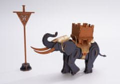 Robotime Lesena sestavljanka Bojni slon