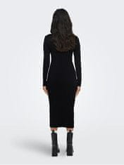 ONLY Ženska obleka ONLINA Stan dard Fit 15302675 Black /Križ (Velikost XS)