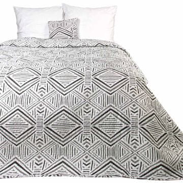 Darymex Pregrinjalo Tarik s potiskom 170x210 z okrasnimi rombi