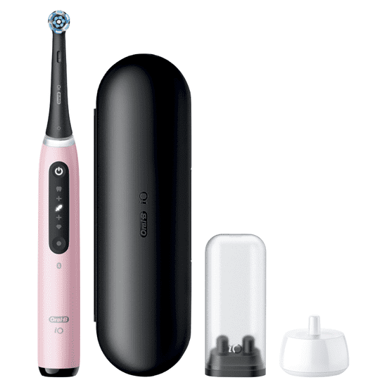 Oral-B iO 5 električna zobna ščetka, roza
