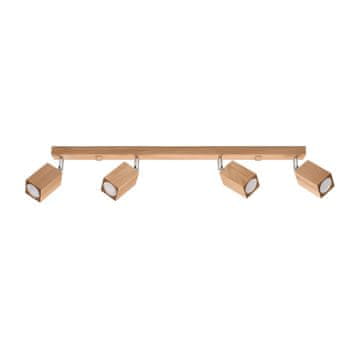 Sollux Stropna svetilka Keke 4 iz hrasta