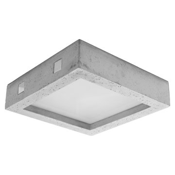 shumee DUOMOIX LED STROPNA SVETILKA SIVA BETONSKA LUMILO 09.699.95