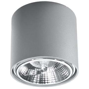 shumee STROPNA SVETILKA HESTER 1 GU10 ES111 SIVA ALU LUMILO 06.589.96