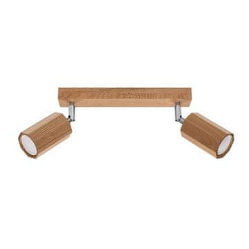 shumee LEHDO 2 GU10 WOOD OAK LUMILO 10.159.29 stropna svetilka