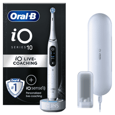 Oral-B iO Series 10 električna zobna ščetka, Stardust White