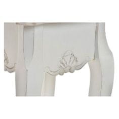 DKD Home Decor Stranska mizica DKD Home Decor Versalles Fir Wood White 35 x 35 x 80 cm