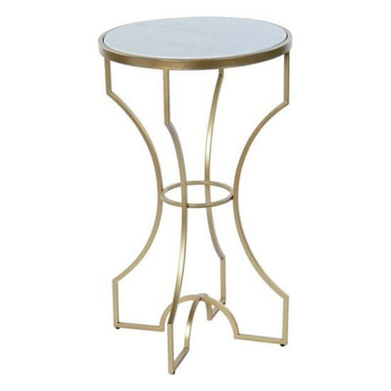 DKD Home Decor Stranska mizica DKD Home Decor Kovinski marmor (38 x 38 x 65 cm)