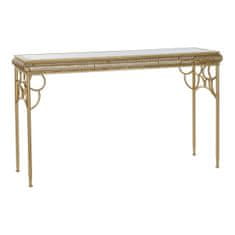 DKD Home Decor Konzola DKD Home Decor Zrcalo Zlata kovina MDF Les 122 x 31 x 72 cm
