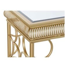 DKD Home Decor Konzola DKD Home Decor Zrcalo Zlata kovina MDF Les 122 x 31 x 72 cm