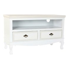 DKD Home Decor TV pohištvo DKD Home Decor Bela MDF Les (100 x 42 x 61 cm)