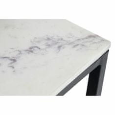 DKD Home Decor Komplet 3 miz DKD Home Decor Bela Črna 50 x 35 x 60,5 cm