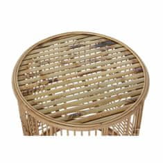 DKD Home Decor Stranska mizica DKD Home Decor 8424001811212 63 x 63 x 52 cm Naravna
