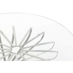DKD Home Decor Sredinska mizica DKD Home Decor Silver Crystal Iron 81 x 81 x 38 cm