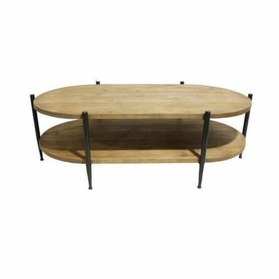 DKD Home Decor Stranska mizica DKD Home Decor Fir Metal (126 x 65 x 41 cm)