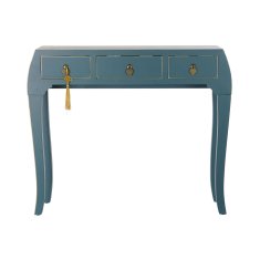 DKD Home Decor Konzola DKD Home Decor Fir Blue MDF Wood 96 x 26 x 80 cm