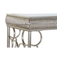 DKD Home Decor Konzola DKD Home Decor Srebrno kovinsko ogledalo 122 x 31 x 72 cm