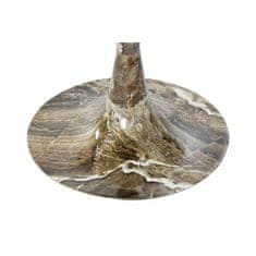 DKD Home Decor Stranska mizica DKD Home Decor Brown Aluminium Marble (51 x 51 x 51 cm)