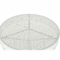 DKD Home Decor Stranska mizica DKD Home Decor Metal White (60 x 60 x 70 cm)