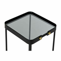 DKD Home Decor Komplet 2 majhnih mizic DKD Home Decor Black 31 x 31 x 64 cm