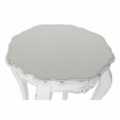 DKD Home Decor Stranska mizica DKD Home Decor Wood White Mango wood (61 x 61 x 76 cm)