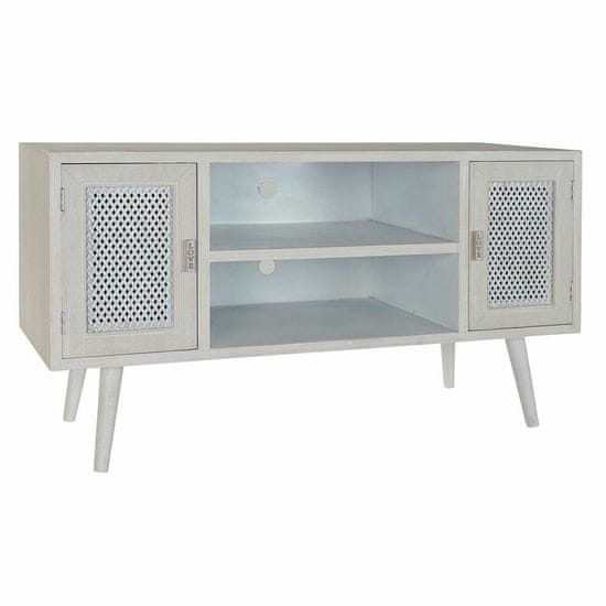 DKD Home Decor TV pohištvo DKD Home Decor Beli les MDF (110 x 61 x 41 cm)