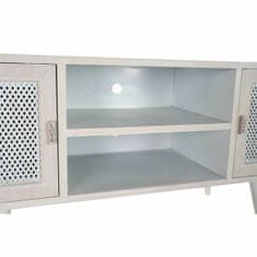 DKD Home Decor TV pohištvo DKD Home Decor Beli les MDF (110 x 61 x 41 cm)