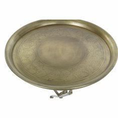 DKD Home Decor Stranska mizica DKD Home Decor Golden Brass (47,5 x 47,5 x 64,5 cm)