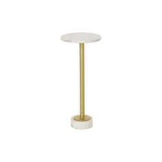 DKD Home Decor Stranska mizica DKD Home Decor Golden Metal Marble 27 x 27 x 62 cm