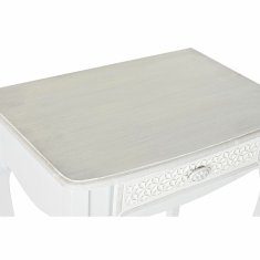 DKD Home Decor Konzola DKD Home Decor Les MDF Bela (60 x 40 x 72,5 cm)