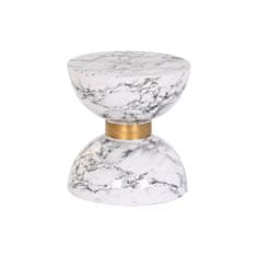 DKD Home Decor Stranska mizica DKD Home Decor White Iron 33 x 33 x 35 cm