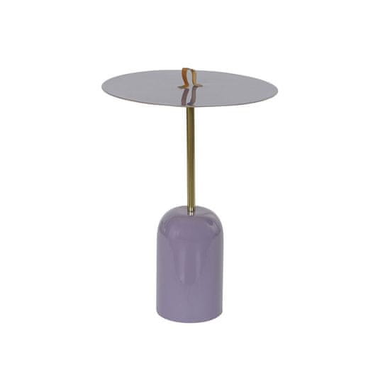 DKD Home Decor Stranska mizica DKD Home Decor Usnje železo lakirano (40 x 40 x 56 cm)