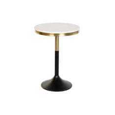 DKD Home Decor Stranska mizica DKD Home Decor Black Golden Metal White Marble (40,5 x 40,5 x 57,5 cm)