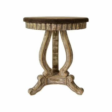 DKD Home Decor Stranska mizica DKD Home Decor 66 x 66 x 78,5 cm Elov MDF les