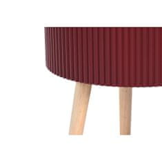 DKD Home Decor Stranska mizica DKD Home Decor 38,5 x 38,5 x 49 cm Rjava bordo barva MDF les