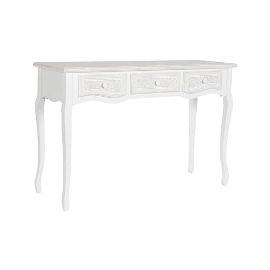 DKD Home Decor Konzola DKD Home Decor Wood White MDF Wood (120 x 40 x 78,5 cm)