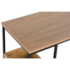DKD Home Decor Stranska mizica DKD Home Decor 55 x 35 x 55 cm Naravna črna kovina MDF les
