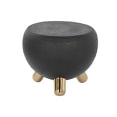 DKD Home Decor Stranska mizica DKD Home Decor Black Golden Iron 51 x 51 x 44 cm