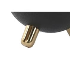 DKD Home Decor Stranska mizica DKD Home Decor Black Golden Iron 51 x 51 x 44 cm