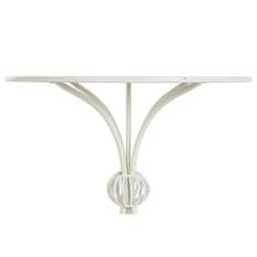 DKD Home Decor Stranska mizica DKD Home Decor 81 x 81 x 81,5 cm Kovina Bela