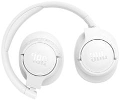 JBL Tune 770NC brezžične slušalke, bele