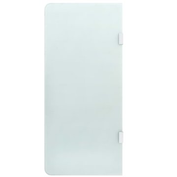 Vidaxl Stenska pregrada za pisoar 90x40 cm kaljeno steklo