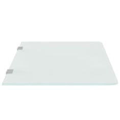Vidaxl Stenska pregrada za pisoar 90x40 cm kaljeno steklo