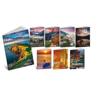 TomatShop Zvezek A4 Dežela; 10/1