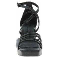 Marco Tozzi Sandali elegantni čevlji črna 40 EU 222835630098
